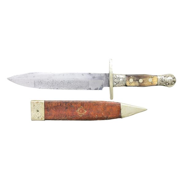 ANTEBELLUM SHEFFIELD BOWIE  FAR WEST HUNTING