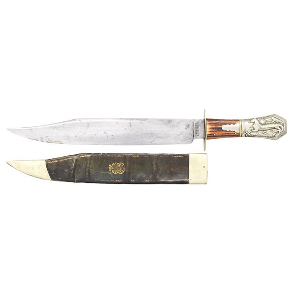 FINE LARGE HALF HORSE HALF ALLIGATOR BOWIE.