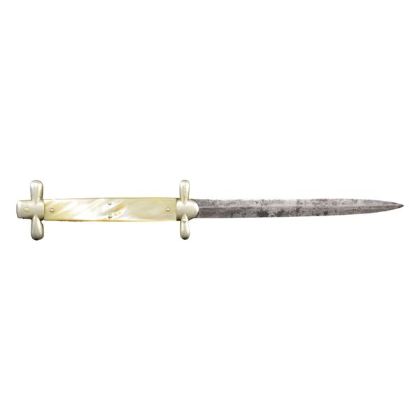 SCARCE THOMAS TURNER "SWORD DIRK" FOLDING LOCKBACK