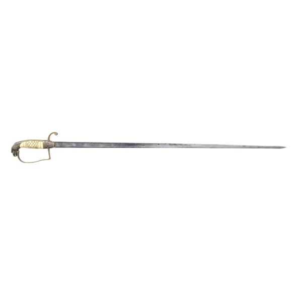 LATE FEDERAL PERIOD EAGLE HEAD INFANTRY OFFICER’S