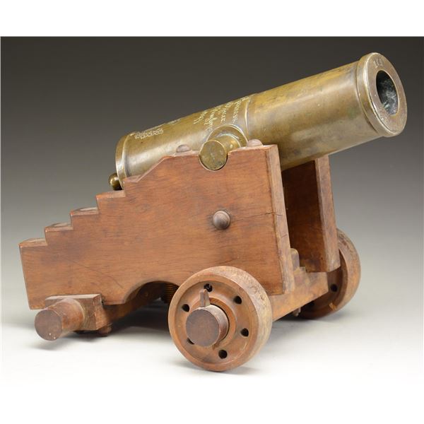 SPANISH BRONZE CANNON OF THE MID 19th CENTURY