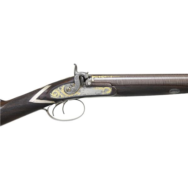 STRIKING GOLD INLAID JOSEPH MANTON 16 BORE DOUBLE