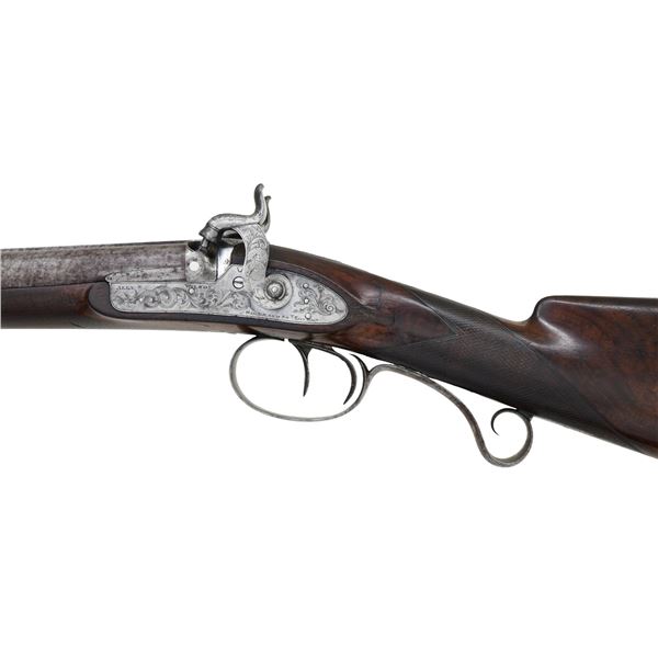 FINE PERCUSSION DOUBLE SHOTGUN BY ALEXANDER WILSON