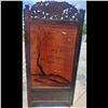 Image 16 : 19th C Japanese Lacquered Wood Screen With Carved Bone