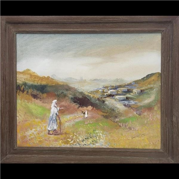 Maurice J Stein Oil On Canvas Landscape Painting