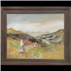 Image 1 : Maurice J Stein Oil On Canvas Landscape Painting