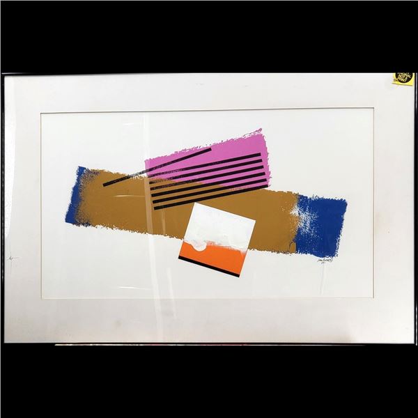 Jon Henry (American, 1916-1990) Original Painting, "Tiffany Series #147" 1988