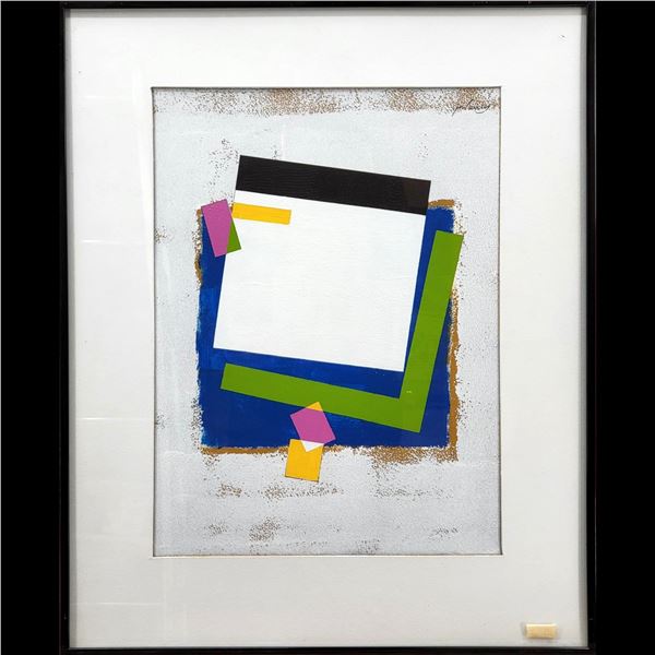 Jon Henry (American, 1916-1990) Original Painting, "Spags Series #11" 1987