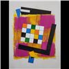 Image 2 : Jon Henry (American, 1916-1990) Original Painting, "Spags Series #10" 1987