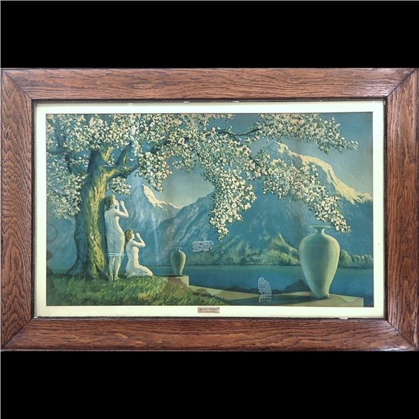 Henri Reynar Lithograph, "Love's Echoes"