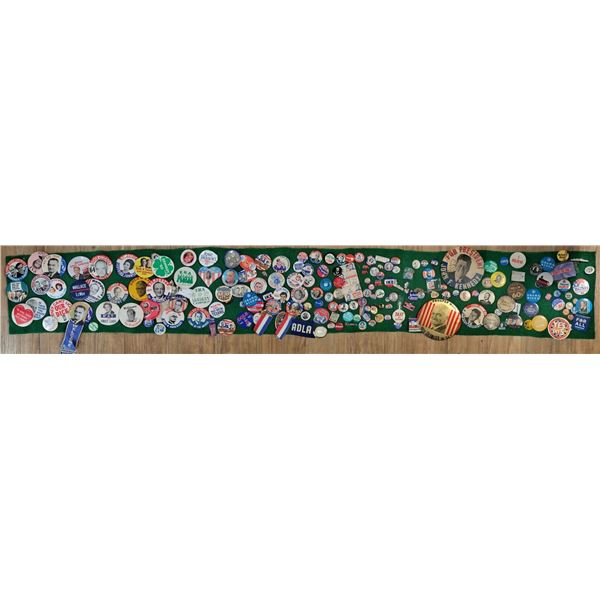 Collection Of Presidential And Political Campaign Pins