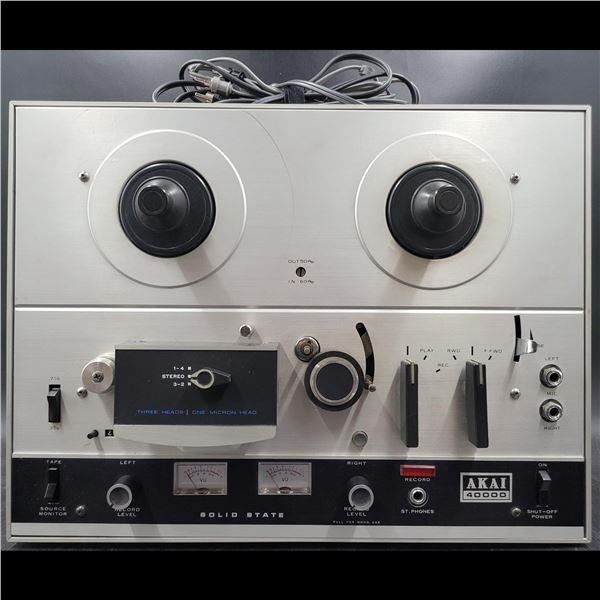 Akai 4000D Reel To Reel Recorder