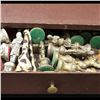 Image 12 : Antique Marble & Metal Italian Chess Set