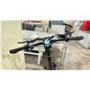 Image 3 : DOST DROP SPACE GREY 9 SPEED, 17.5"ELECTRIC BIKE; 500W MID DRIVE MOTOR, 100 KM RANGE, 120 NM TORQUE,