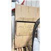 Image 2 : BLACK RATTAN 5'H OUTDOOR PATIO EGG CHAIR WITH GREY CUSHIONS *IN BOX*