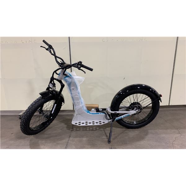 ALPINE RIDING A-RIDE PACIFIC COASTER FULL SUSPENSION ELECTRIC SIZE 24" FAT TIRE SCOOTER,