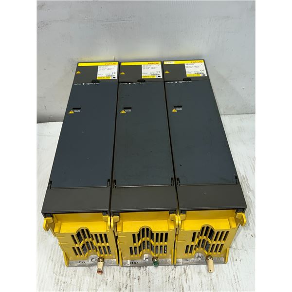 (3) Fanuc #A06B-6083-H218 Capacitor Modules