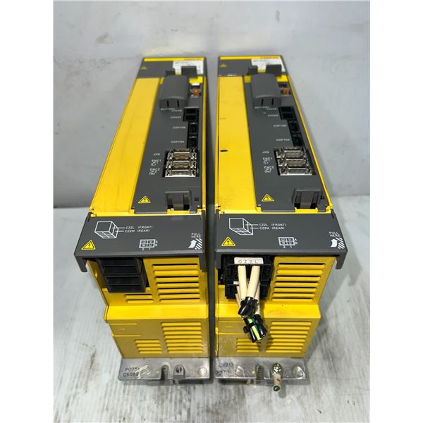 (2) Fanuc #A06B-6124-H207 Drives
