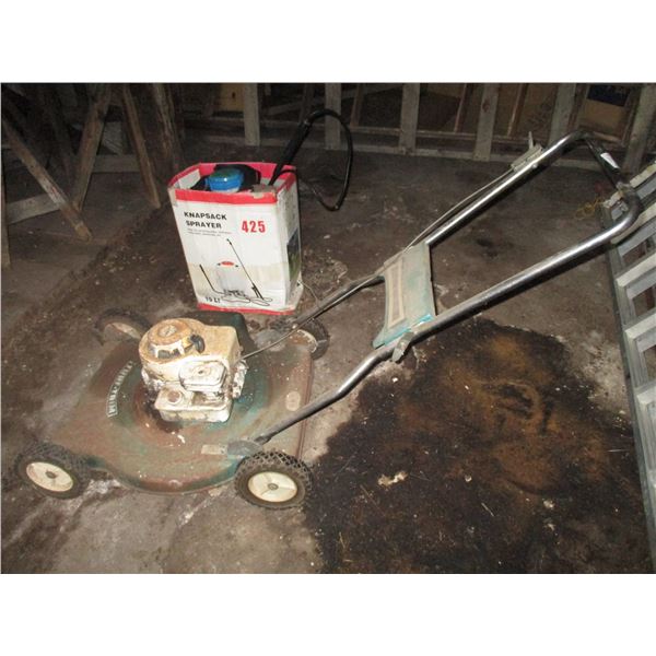 Truf-Trim Mower - Knapsack Sprayer