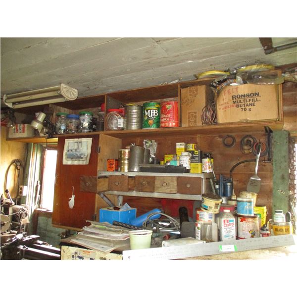 Assorted Bolts- Hinges - Wiring