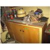 Image 1 : Cabinet (23 x 55) w/ Contents - Paints, Bolts, Misc.