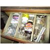 Image 5 : Cabinet (23 x 55) w/ Contents - Paints, Bolts, Misc.