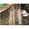 Image 8 : Contents of Shed - Scrap Iron, Hose, Wire, Mudflaps, Tool Box, Rebar, Step Stool, Etc.