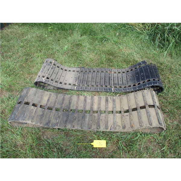 (2) Vintage Snowmobile Tracks - 54" - Snow Jet