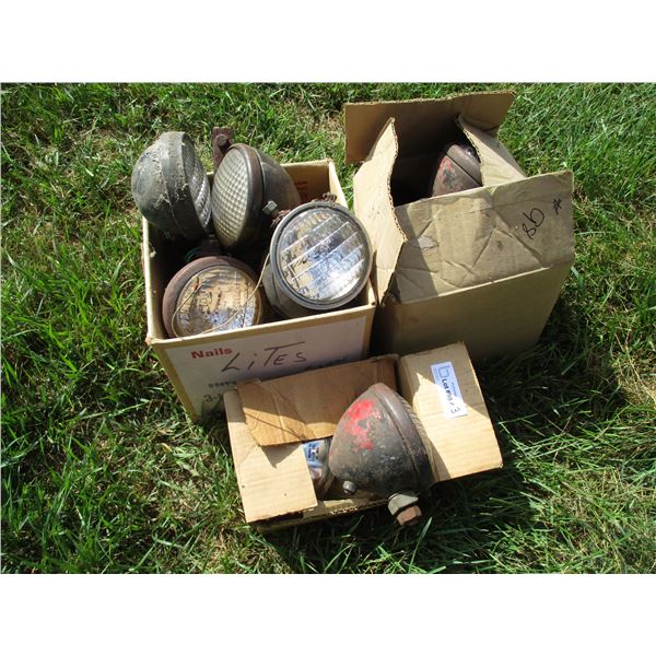 (3) Boxes of Implement Lights