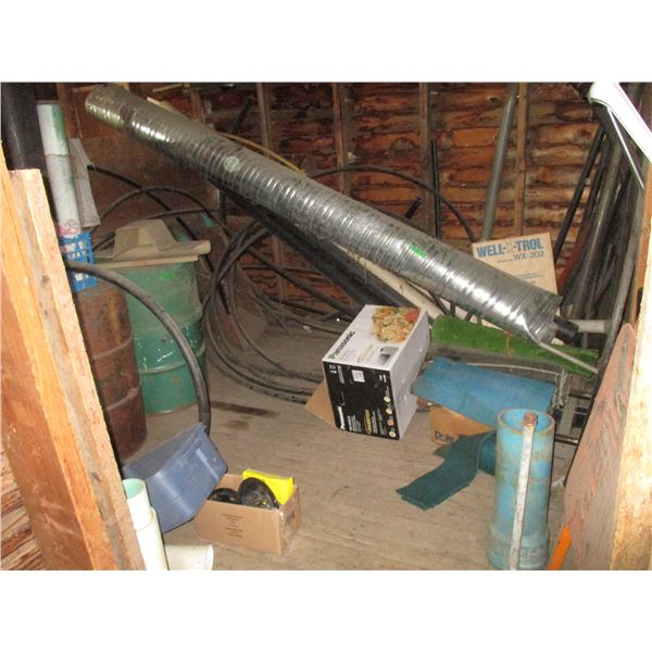 ABS Pipe 4" - Wooden Caution Sign (30 x 24) - (3) Barrels