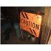 Image 2 : ABS Pipe 4" - Wooden Caution Sign (30 x 24) - (3) Barrels