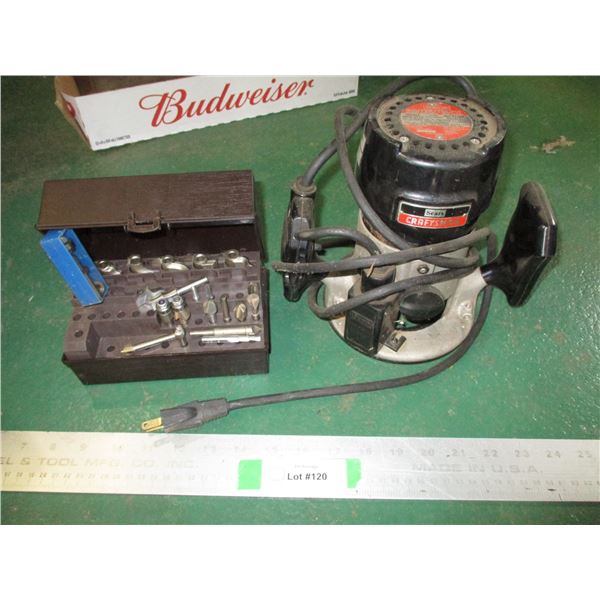 Craftsman Router w/ Bits