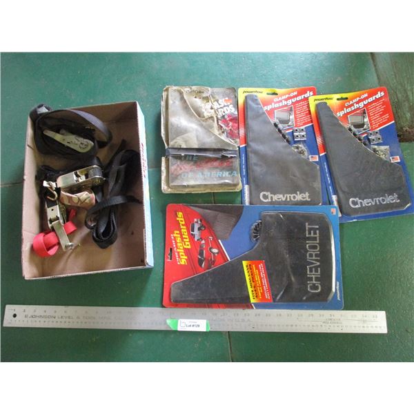 (3) Ratchet Straps - Mudflaps