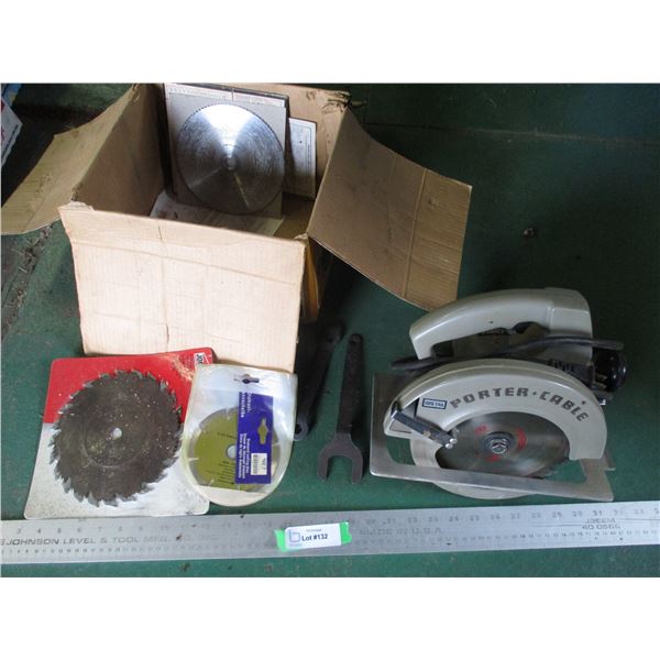 Porter-Cable Skill Saw w/ Blades