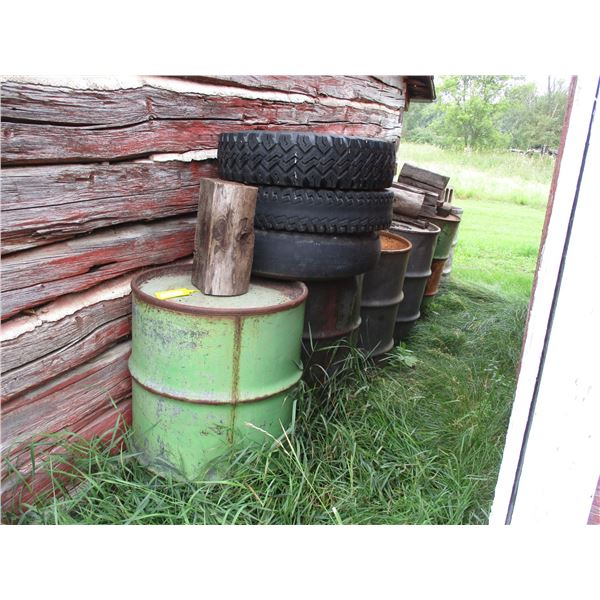 (6) Oil Barrels - Misc.