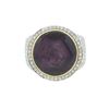 Image 1 : 17.29 ctw UNHEATED Star Ruby and 1.09 ctw Diamond 14KT Yellow Gold Ring