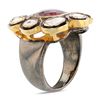 Image 3 : 1.23 ctw Tourmaline and 0.35 ctw Diamond Ring