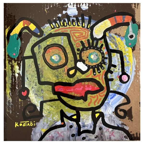 Taking Delight by Kostabi Original