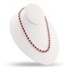 Image 1 : 29.03 ctw Ruby and 5.15 ctw Diamond 14K Yellow Gold Necklace