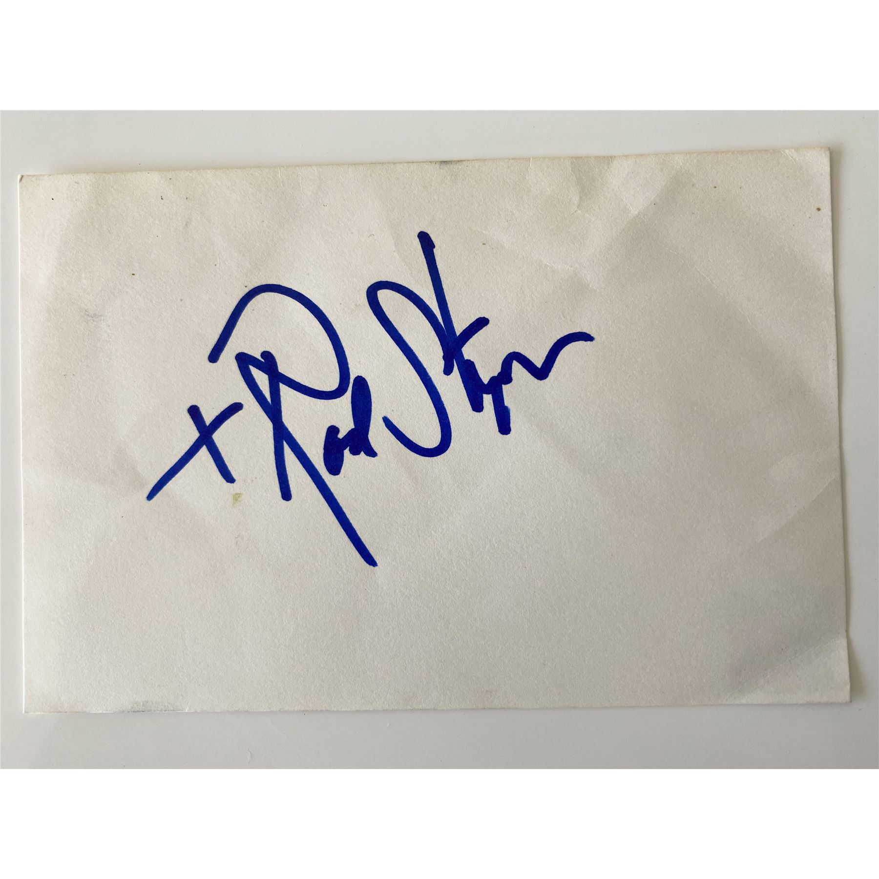 Stan Rothstein Signature On The Waterfront Rod Steiger Signature Cut