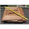 Image 1 : Pallet Mahogany Wood Misc Lengths to 48"L