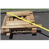 Image 1 : Pallet Misc Teak & Afrormosia Wood Misc Lengths to 48"L