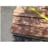 Image 2 : Pallet Mahogany Wood Misc Lengths to 65"L