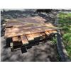 Image 8 : Pallet Mahogany Wood Misc Lengths to 52"L