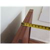 Image 8 : Mahogany Wood Slatted Louver Panel 26" x 48"