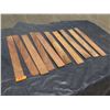 Image 2 : Qty 10 Lengths Hawaiian Koa – Resawn Hawaiian Koa Veneers To ~1/4” Thick