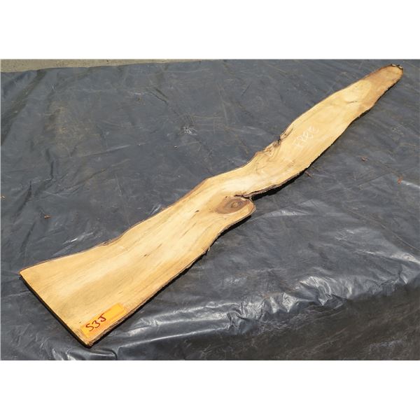 Hawaiian Koa – Live Edge With Lots Of Sap On One Side;  Edges Are Curly 72" x 9" x 1"