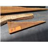 Image 2 : Qty 4 Hawaiian Koa Lengths – Curly Hawaiian Koa Lumber Craft Wood For Pens, Jewelry, Small