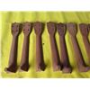 Image 2 : Qty 10 Solid CNC One-Piece Neck True Honduras Mahogany 13"L