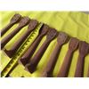 Image 8 : Qty 10 Solid CNC One-Piece Neck True Honduras Mahogany 13"L